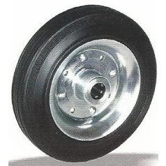   Sackkarren- Rad, Rollenlager, Vollgummireifen  Ø 250 mm (10") hohe Tragkraft