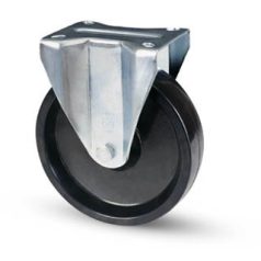   Temperaturbeständiger Fenolic-Rolle mit Anschraubplatte Ø 125 mm