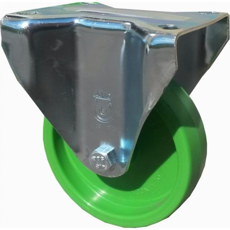 Polyamidrad Grün aus Recycling-Kunststoff, Ø 100 mm