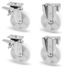 Polyamid Rollen Set 125 mm (Rollenlager)