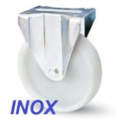 Polyamidrad mit INOX Anschraubplatte Ø 160 mm