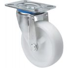 Polyamidrad-Lenkrolle mit Anschraubplatte Ø 100 mm