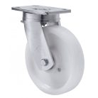 Schwerlast Polyamidrad-Lenkrolle mit Anschraubplatte Ø 200 mm (1350 kg)