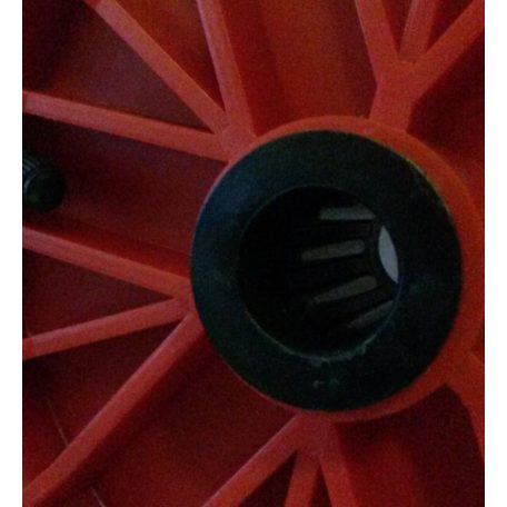 Schiebetruhen- Rad, Rollenlager, Luftreifen Ø 380 mm (16")