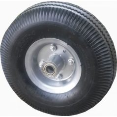   Sackkarren- Rad, Kugellager, Nabe Versetzt Ø17 mm , Luftreifen Ø 260 mm (10"x4.1/3.5-4)